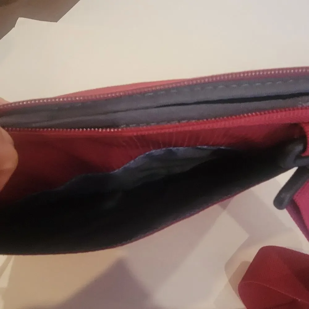STM Protective Tablet Shoulder Bag Red Padded Crossbody Case